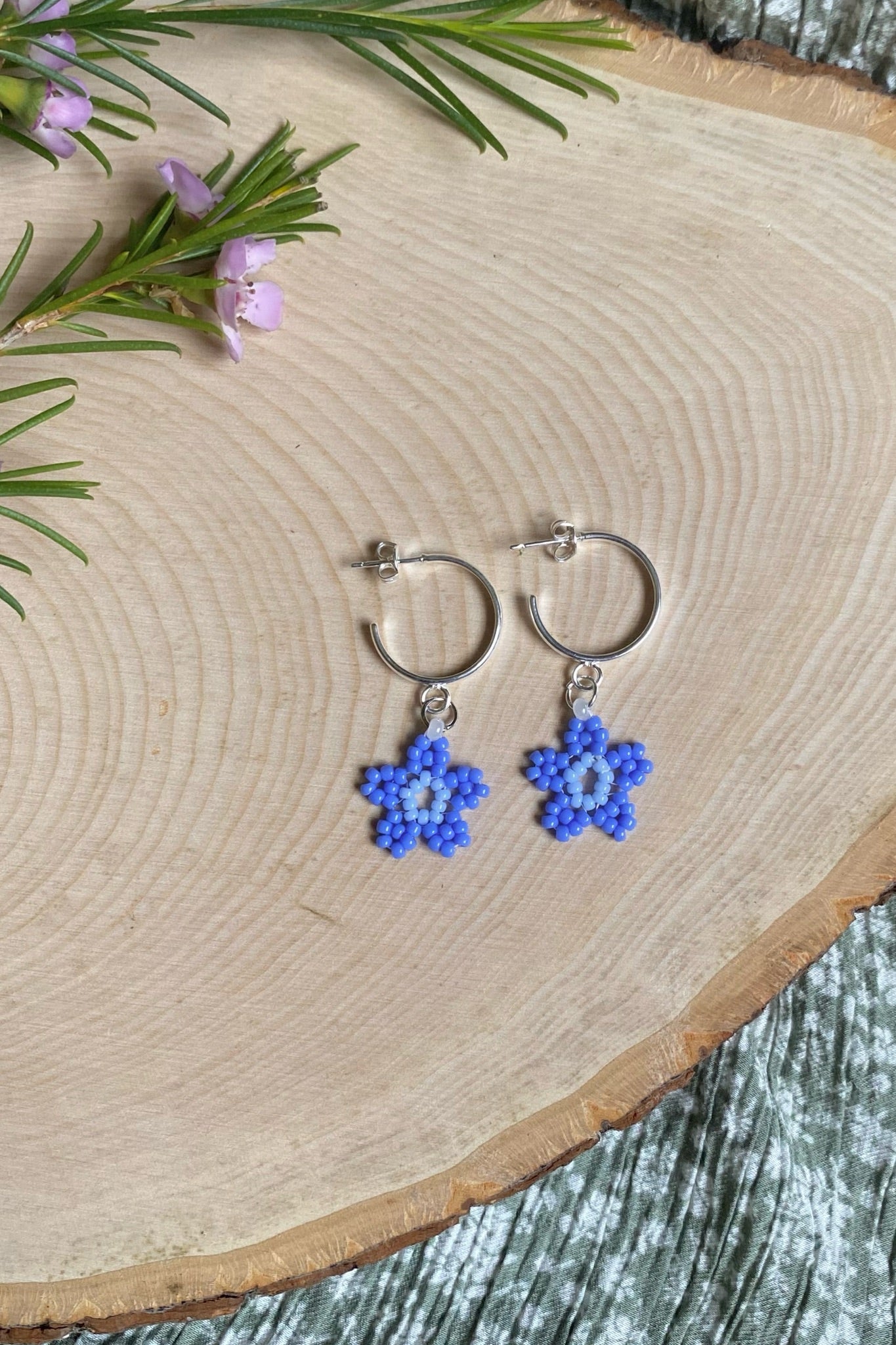 Cornflower cinque hoops