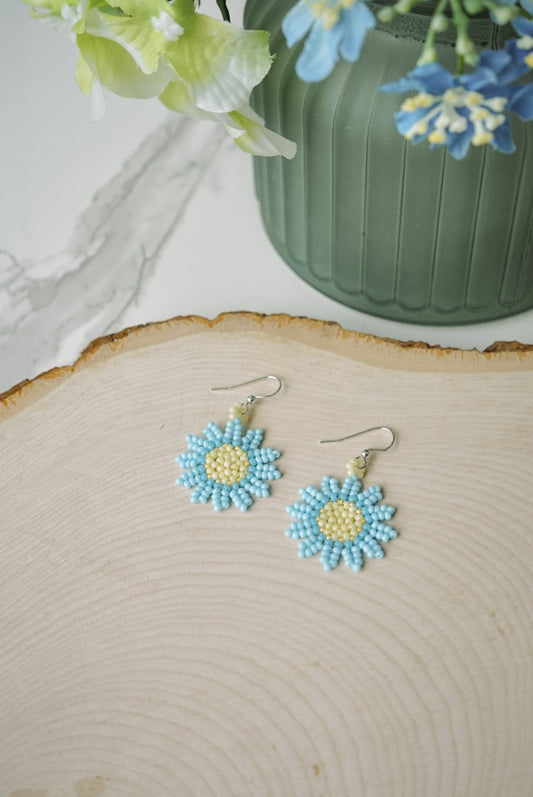 Baby blue daisies