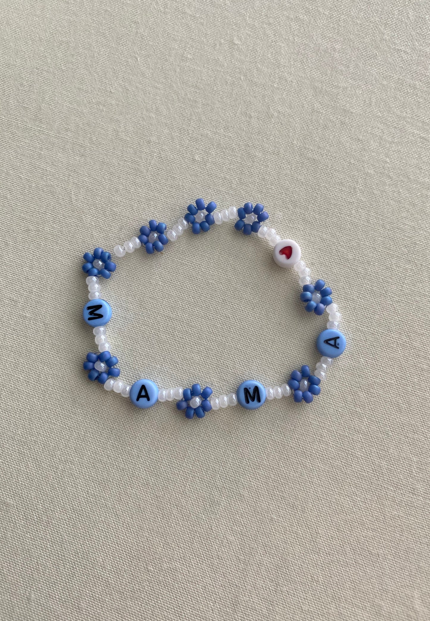 Mama daisy chain bracelets