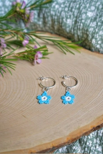 Sky blue cinque hoops