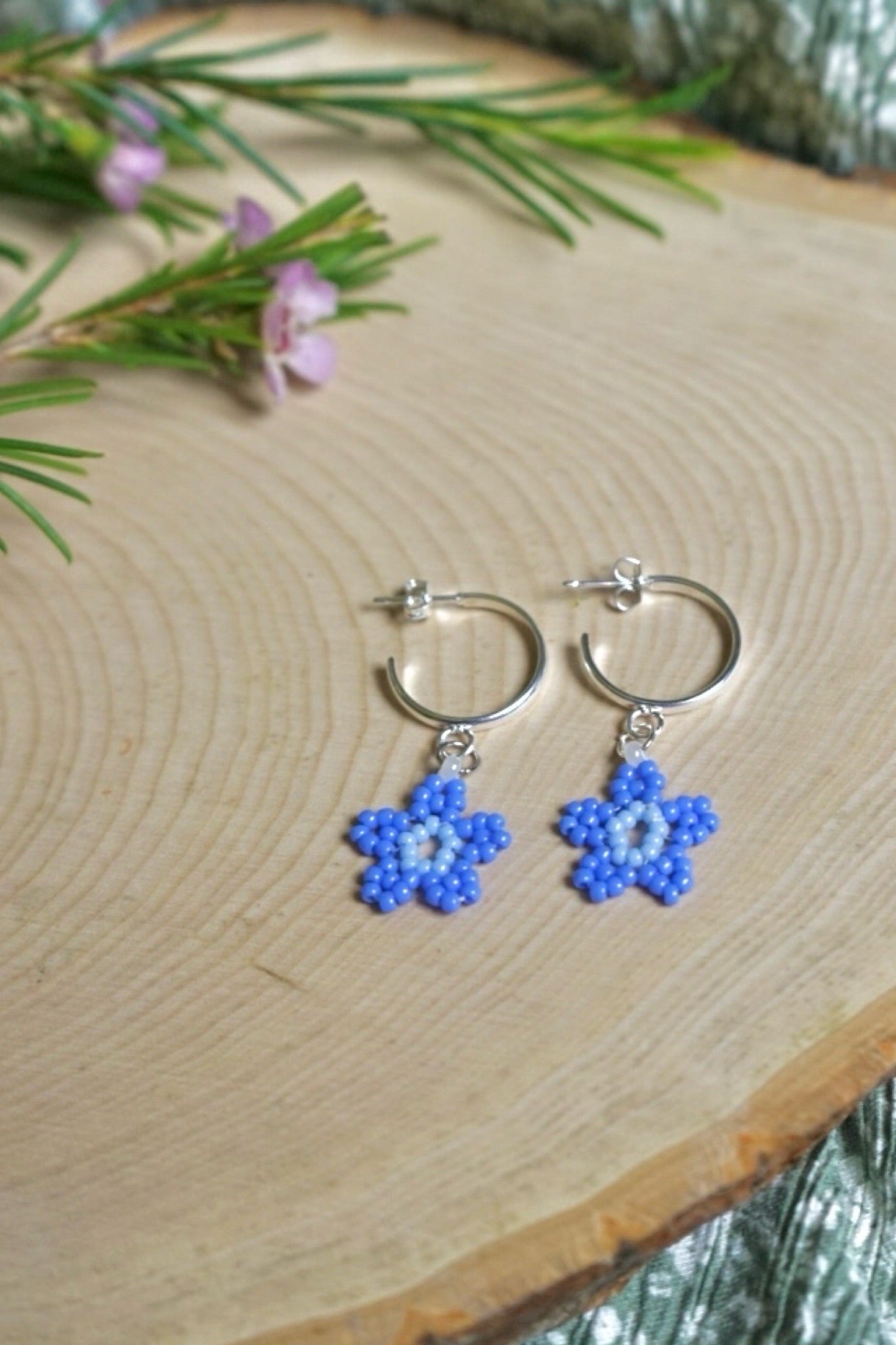 Cornflower cinque hoops