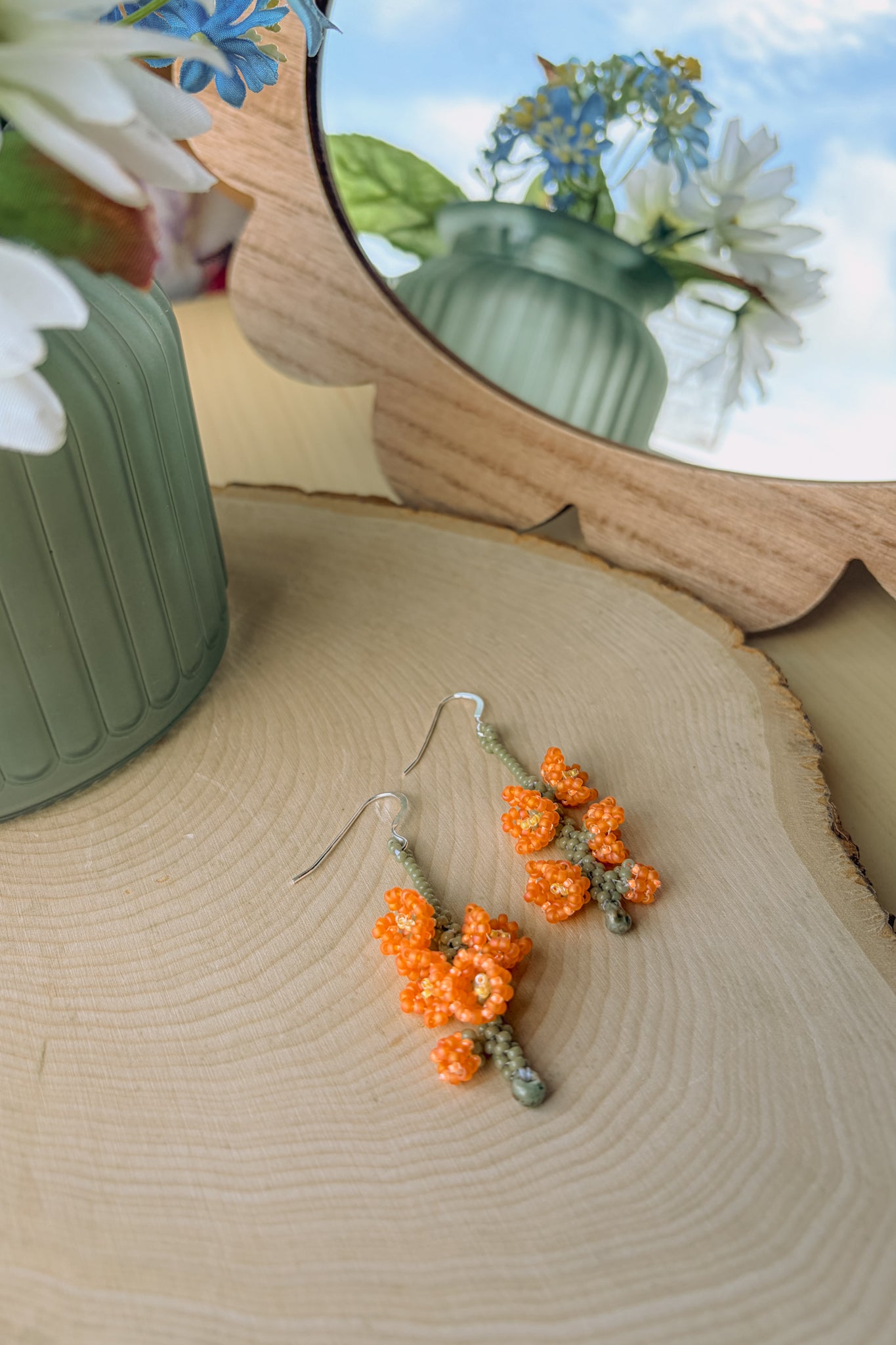 Globemallow blooms
