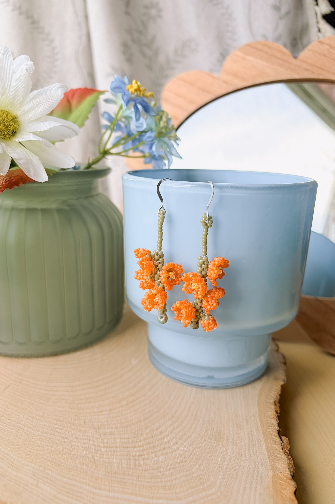 Globemallow blooms