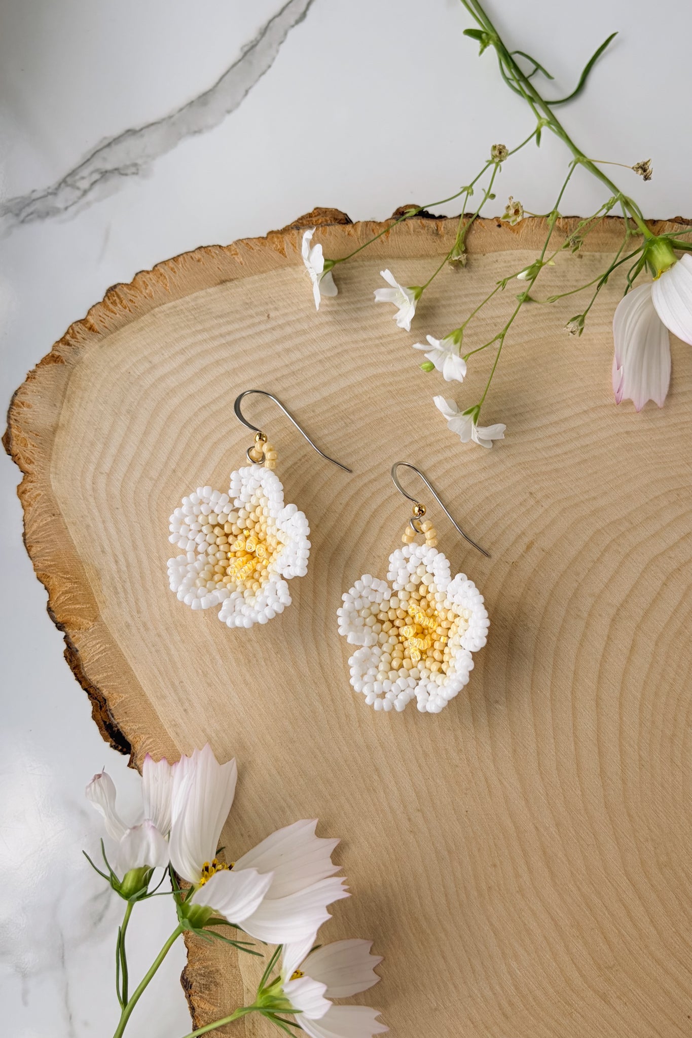 Honey bloom earrings