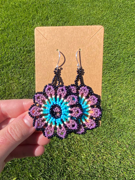 Purple boho blooms