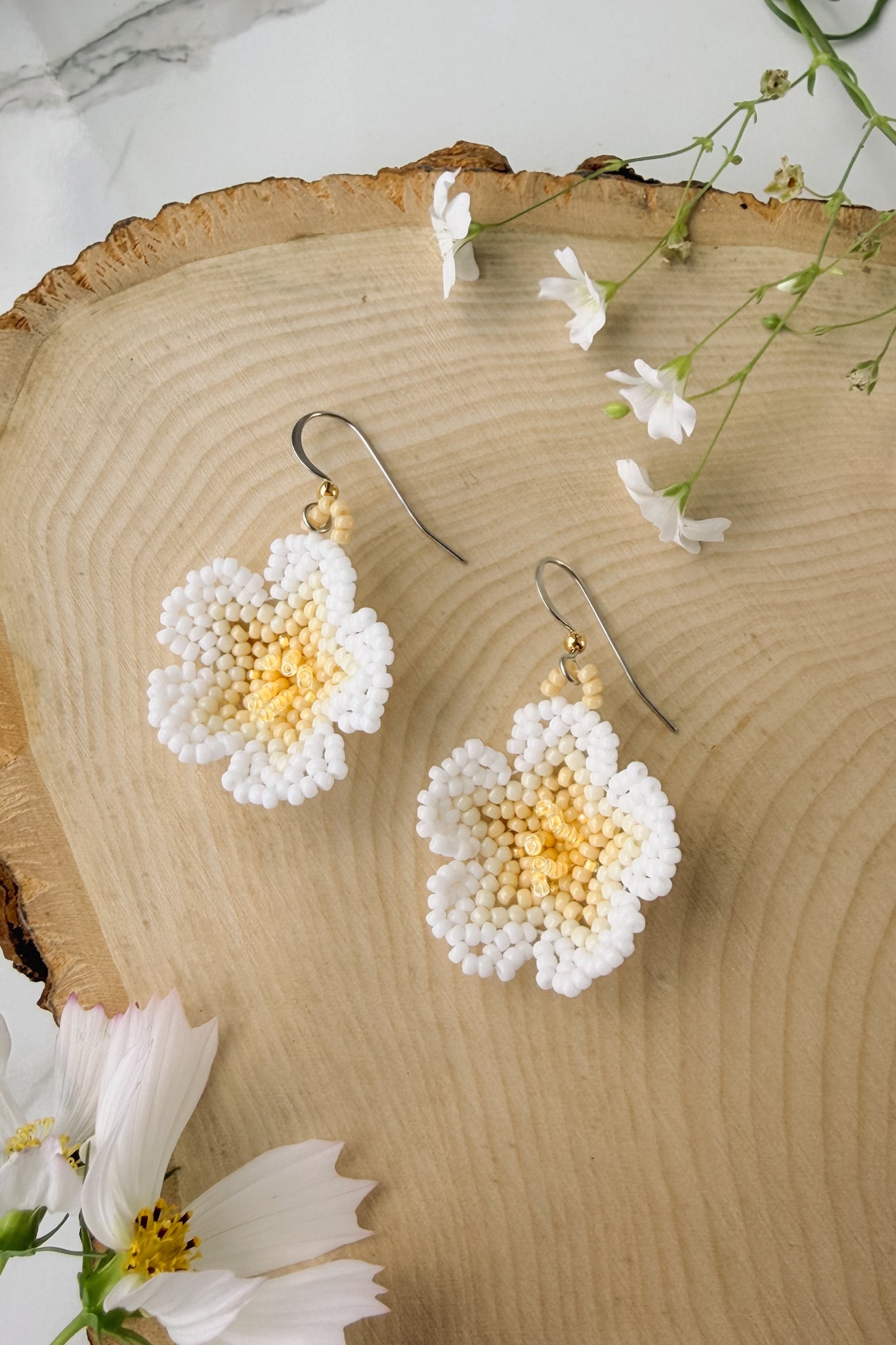 Honey bloom earrings