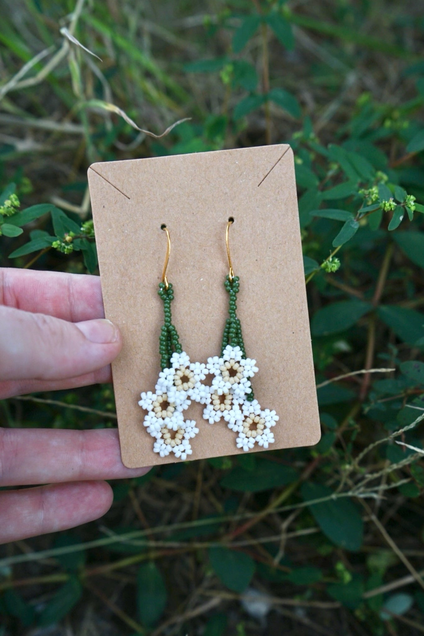 Honeysuckle clusters