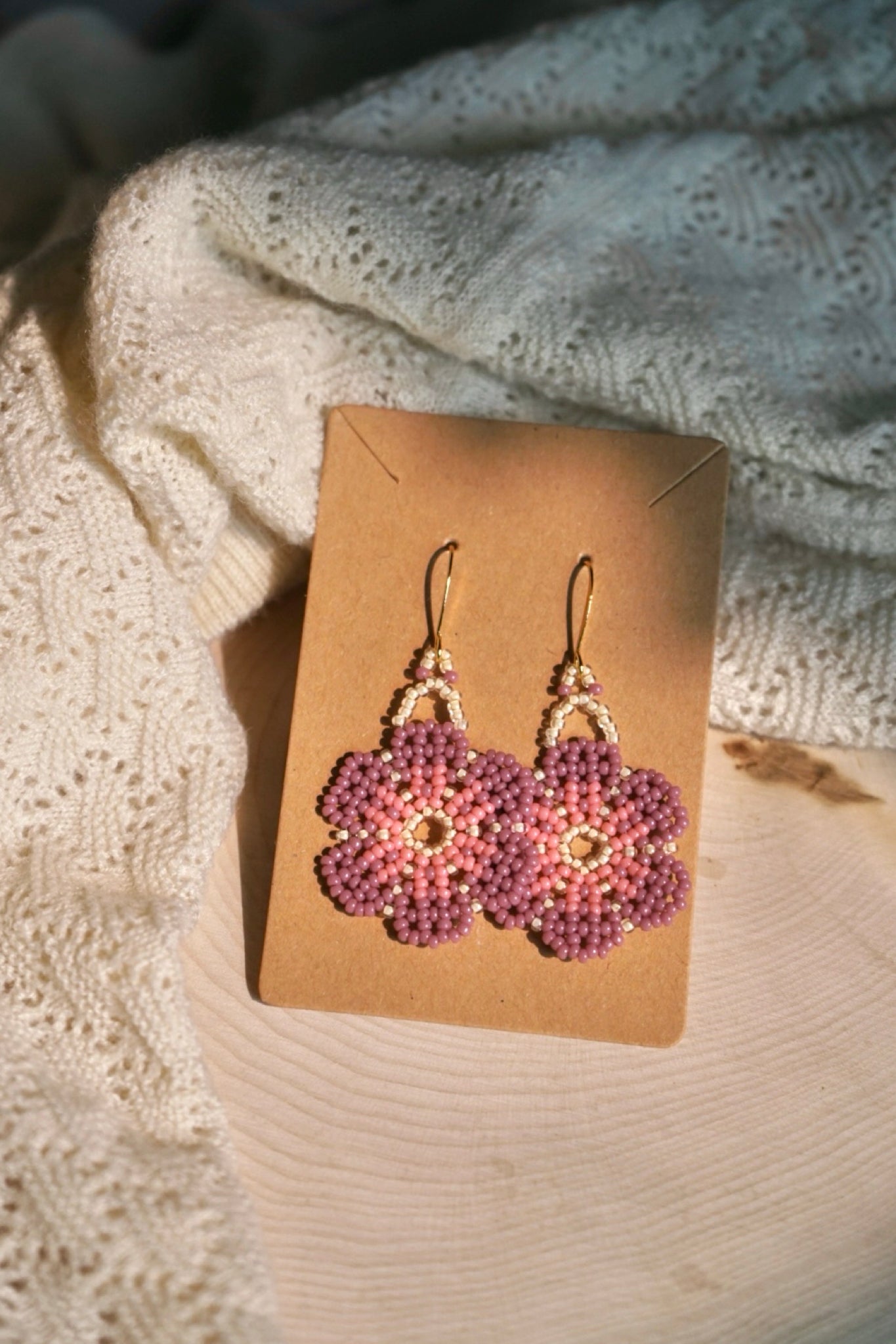 Mauve maiden flowers