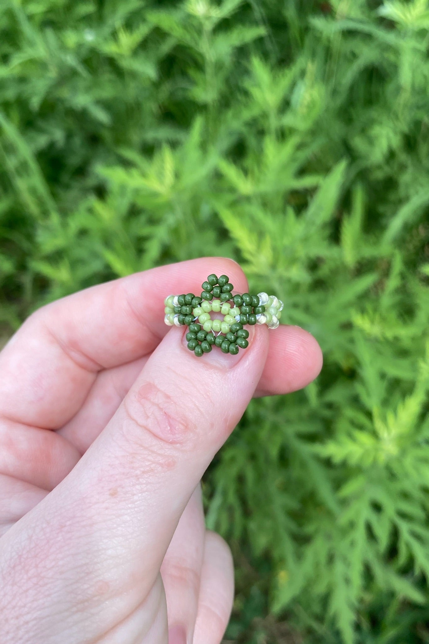 Olive cinque ring (5)