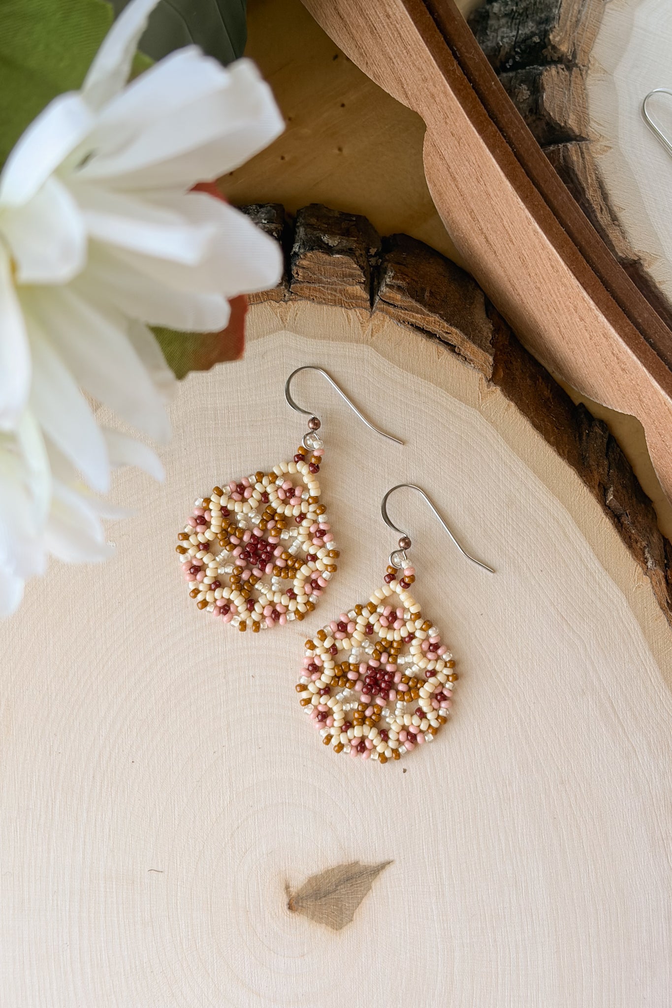 Terracotta rose rounds