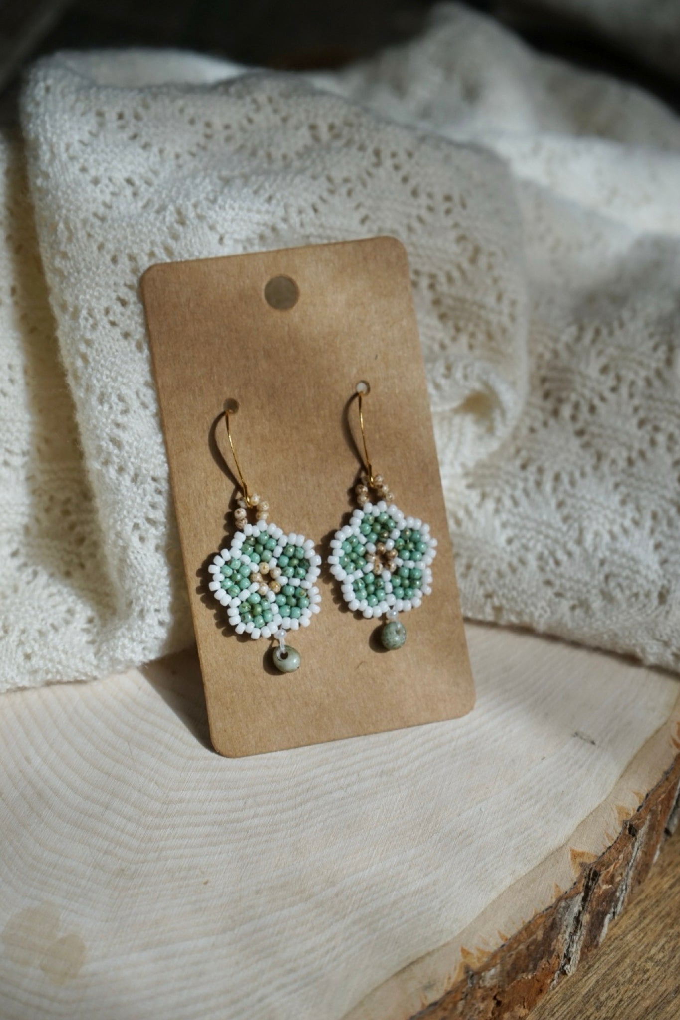 Turquoise mist petals